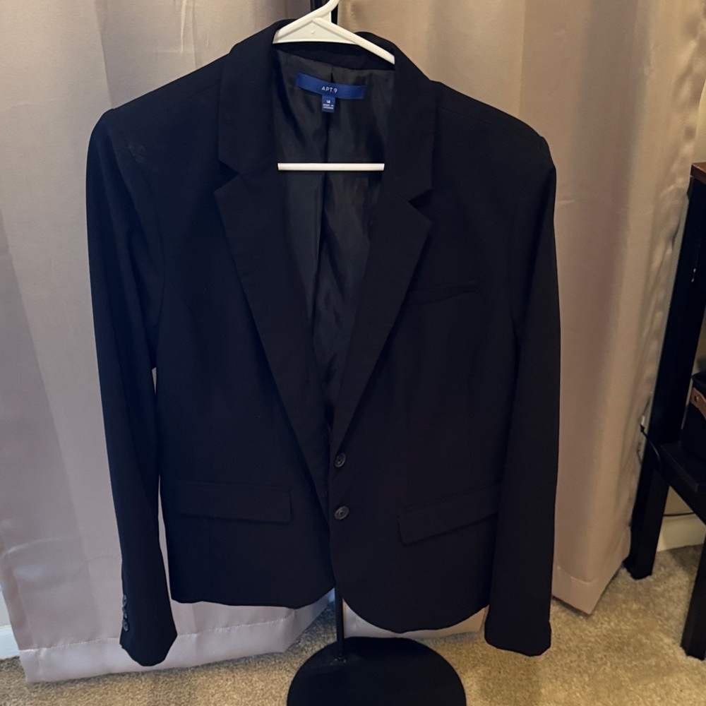 Apt. 9 Elegant Black Blazer